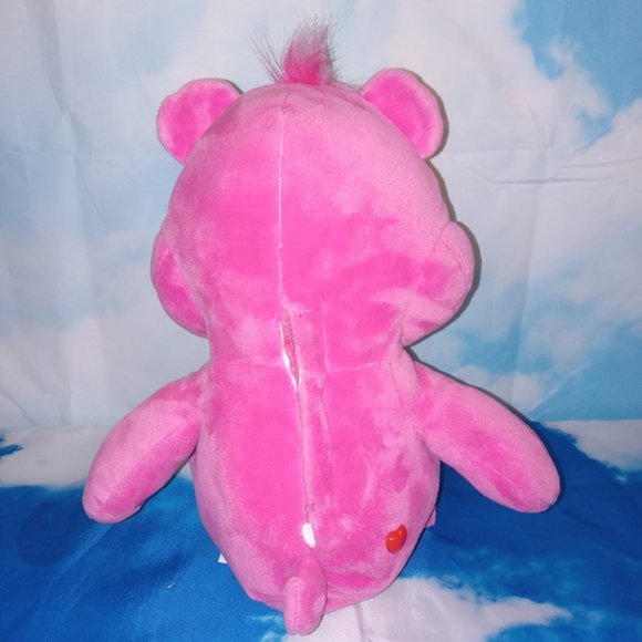 Pink Cheer Bear Hug & Giggle Care Bears Rainbow Plush Vibrates 2016 WORKS! - Picture 3 of 5